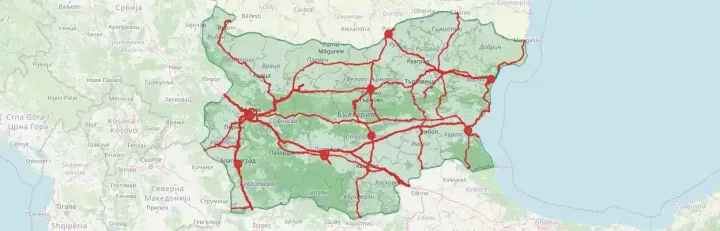 Map Toll Roads